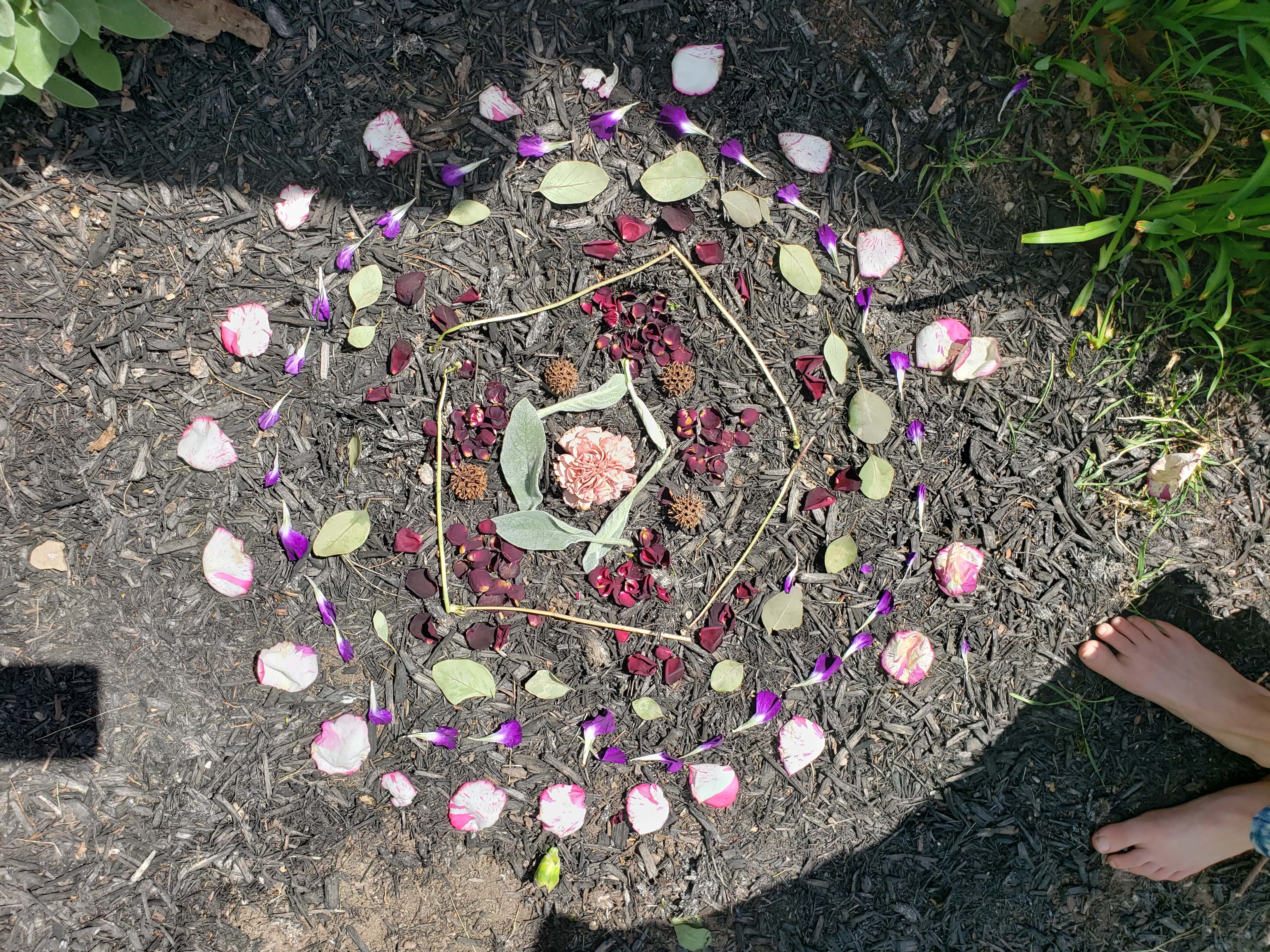 Making Earth Mandalas | Unity Spiritual Center