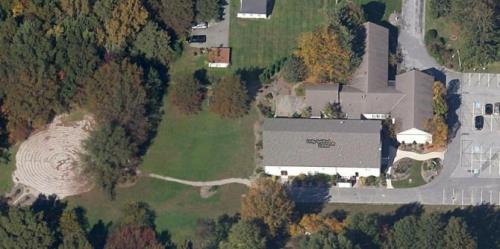 overhead view