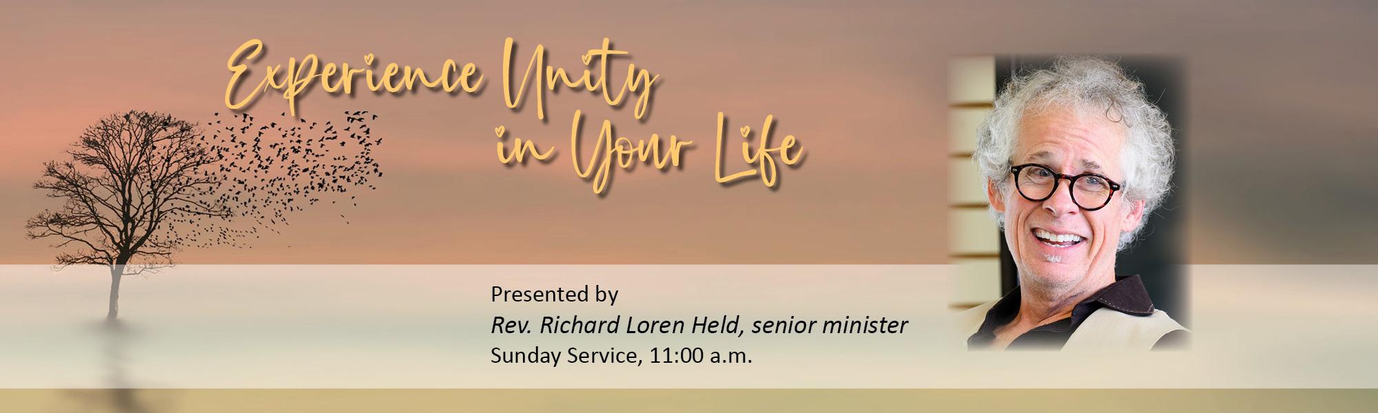 Sunday Service at 11 a.m.